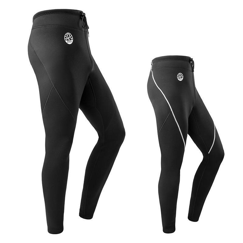1.5mm Thick Neoprene Wetsuit Pants Snorkeling Diving Surfing Sailing Cold Water Swimming Unisex