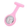10pcs/set Nurses Watch Portable Pin Buckle Plastic Case Watch High Quality Silicone Watch