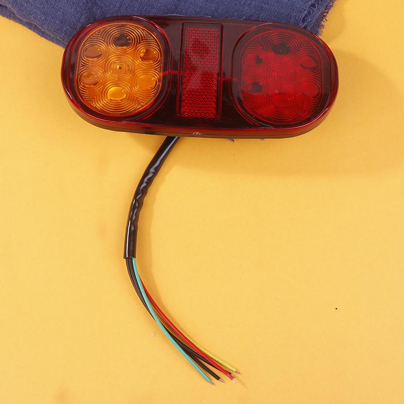 1Pc 28Led 12V Car Truck Led Rear Tail Light Warning Light Lamp Turn Signal Indicator Waterproof Brake Light For Trailer Caravans