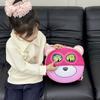 Schoolbag new cartoon kindergarten eggshell schoolbag cute sunglasses bear casual backpack boys and girls outdoor small backpack