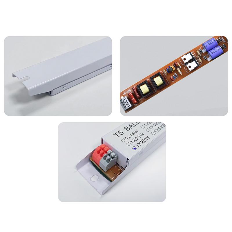 Ac 220-240V Wide Voltage T8 T5 Compact Electronic Ballast Instant Tube Desk Lights Fluorescent Lamp Ballast Home Office Supplies