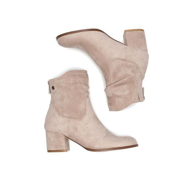 Jenny Fairy WYL3987-1 Beige Ankle Boots