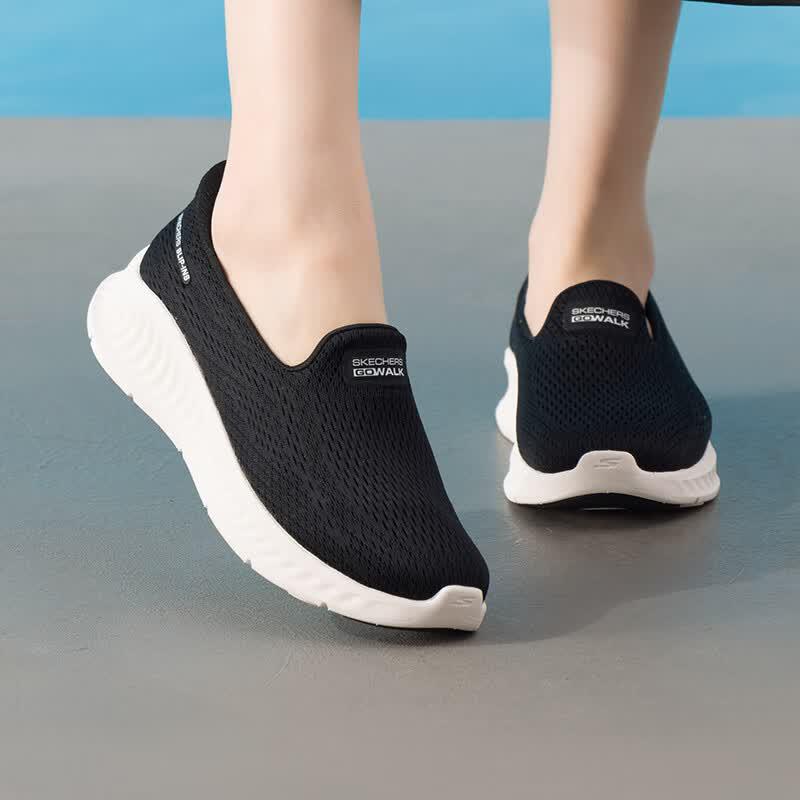 Skechers Women s Lifestyle Casual Shoes 125644-BKW US 6.5