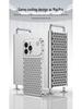 Heat Dissipation Snap-on Aluminum Case for iPhone 14 Pro/15/16/17 Pro Max with Aroma Diffuser