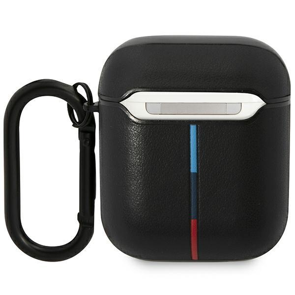 Bmw Bma222Pvtk Airpods 1/2 Coverczarny/Black Leather Curved Line
