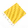 High Quality Disposable Gloss Scrub Lip Brushes  Flat Brush Style Made From Durable Nylon