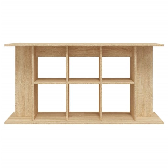 VidaXL Aquarium Stand Sonoma Oak 120x40x60cm Engineered Wood 833594