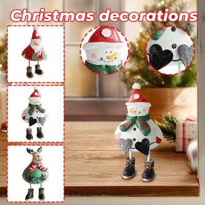 Christmas Iron Painting  Desktop Ornament