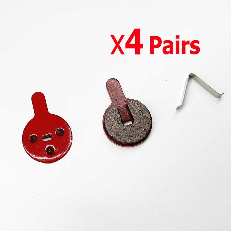 4 Pairs Bike Brake Pads for BB8 NOVELA YINXING BOLIDS FOREVIR MTB Mountain Bicycle Parts Cycling Disc Road Brake Pad 4pair