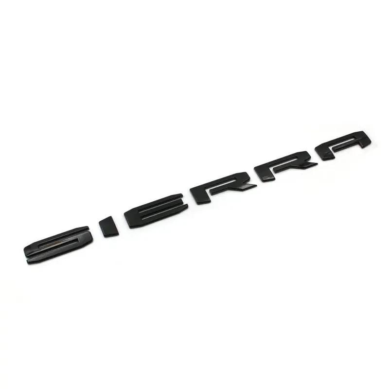 Dgwxr9 SIERRA New Old Letter Logo Car Stickers for GMC Sierra Original Rear Boot Label Trunk Modified Accessories Decoration Decals