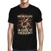 1Tee Mens In Case of Emergency, Break Glass for Coffee T-Shirt
