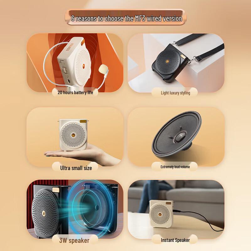 EDIFIER MF3 Portable Voice Amplifier