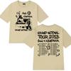 Nové Kendrick Lamar SZA Grand National Tour 2025 Tričko Pánské Dámské vintage Hip Hop streetwear Unisex Bavlna krátký rukáv trička