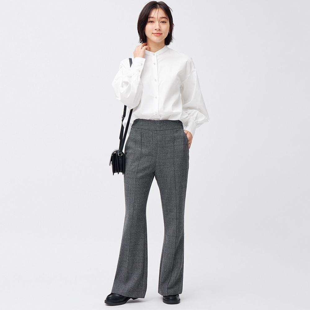 

Твидовые расклешенные брюки GU Z+E