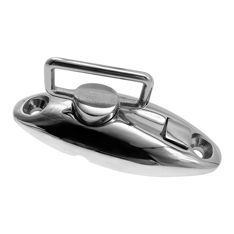 316 Stainless Steel 360° Adjustable Bimini Top Mount Swivel Deck Hinge With Quick Release Pin Boat Accessories Marine Hardware