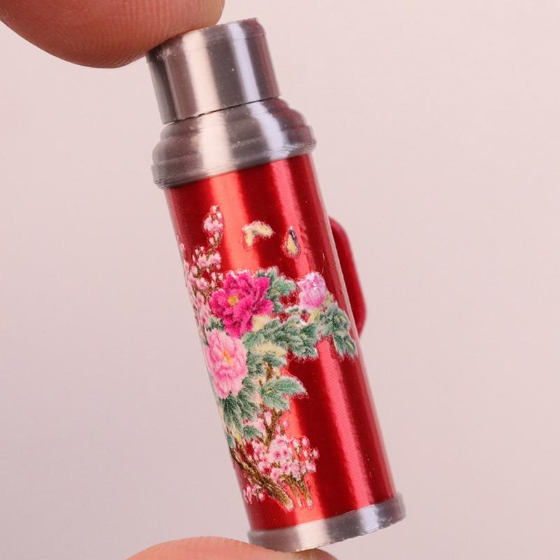 1/12 Mini Dollhouse Chinese Nostalgic Scene Warm Water Bottle Model Toys Dollhouse Miniature Accessories Doll House Decoration