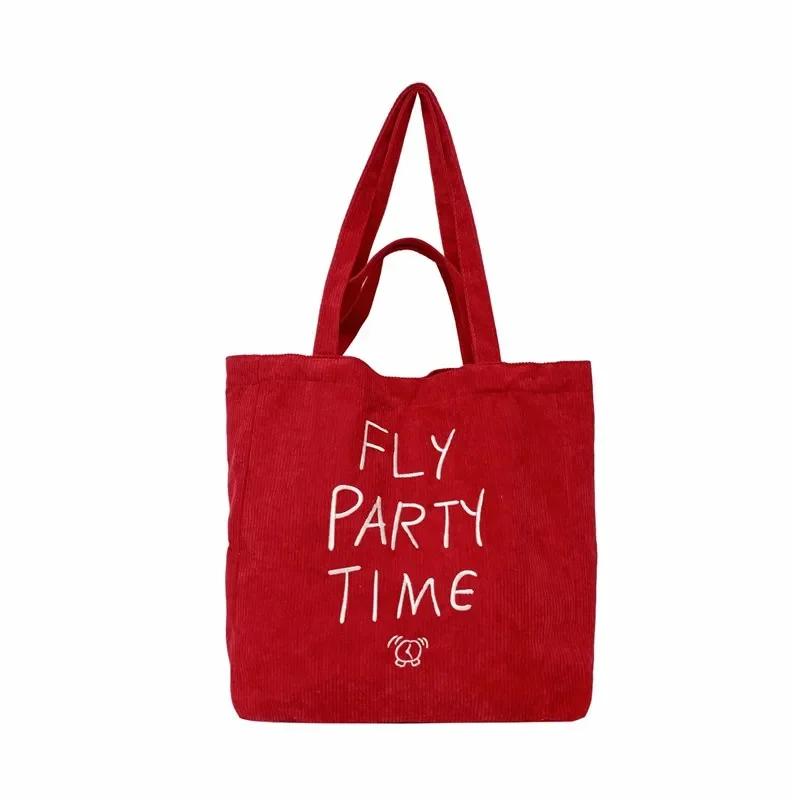 Large capacity feminine bag  Korean style  simple tote  casual and lazy letter  new  for autumn and winter