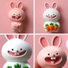 Two-Color Optional Smiley Rabbit Creative 3D Refrigerator Stickers Cartoon Cute Personality Design Message Post-It Decoration