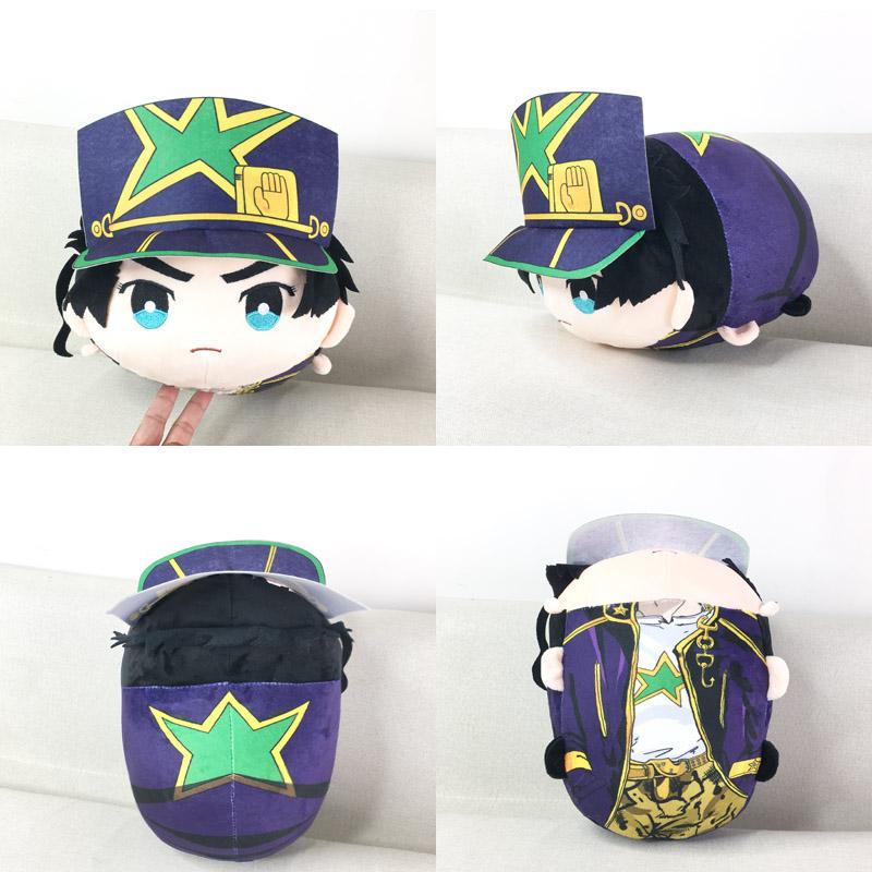 20cm JoJo's Bizarre Adventure Plyšový polštář Higashikata Josuke Giorno Giovanna Cosplay Vycpaná panenka Hračka pro fanoušky anime
