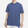 Nike Sportswear Striped Crew Neck Short Sleeve T-Shirt Men Tops Coastal-Blue DM8880-490