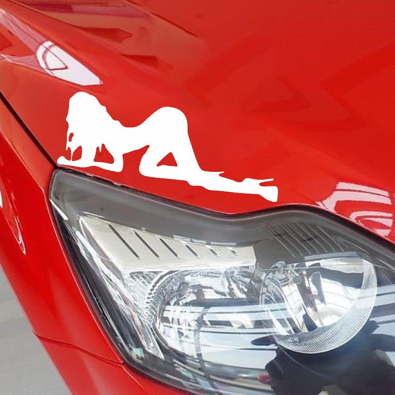 Car Sticker Sexy Woman Silhouette Car Decal Set Sexy Woman Silhouette Design Sticker for Car Body, Window & Auto Accessories