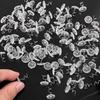 180 Pcs Upholstery Tacks Headliner P Clear Heads Twist Pin 0.5 Inches Bed Skirt P No-Slip Fabric Holders for Upholstery Furniture Slipcovers