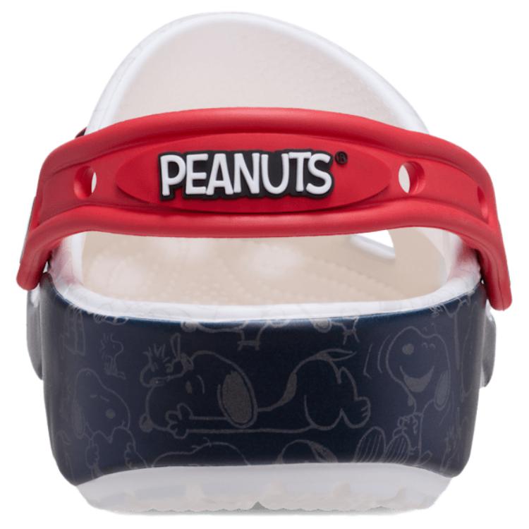 Crocs Peanuts x Classic Clog Snoopy Unisex Sneakers White Red 211124-90H