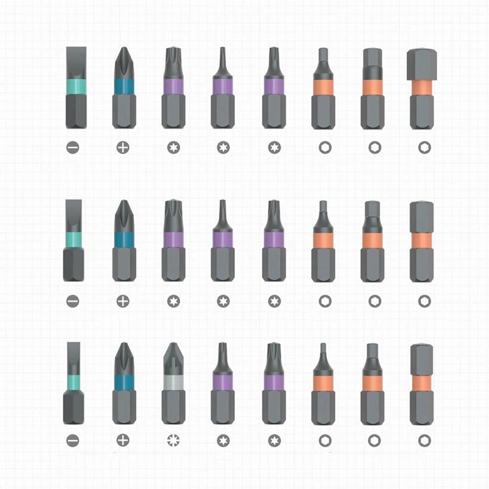 Bit Cheaper Cheap 25pcs 24 in 1 Multipurpose Screwdriver Bit Set Magnetic Labor ...