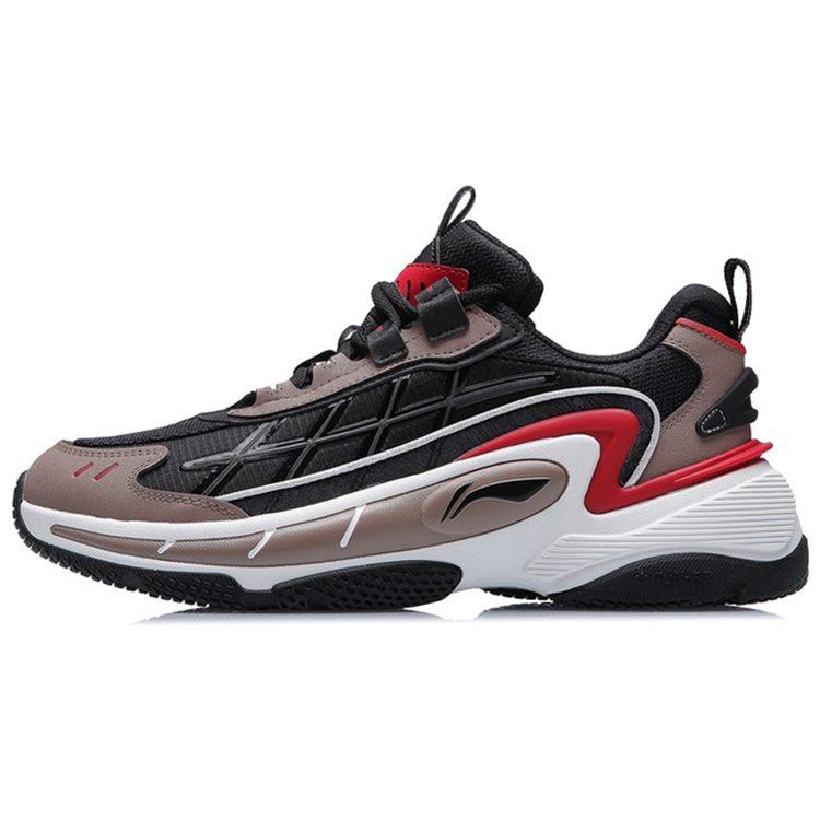 Li Ning Nebula Textile, Synthetic Leather Cushioning Slip Resistant Abrasion Resistant Breathable Lightweight AGCR005-6