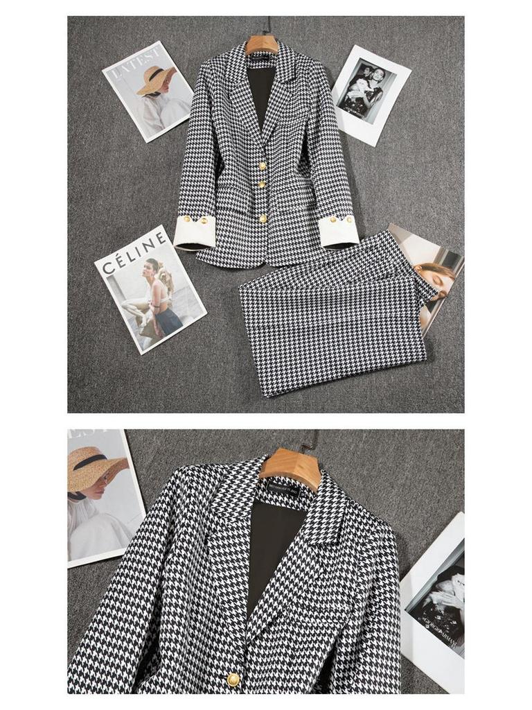 Spring & Autumn Korean Style Women's Slimming Casual Suit Jacket