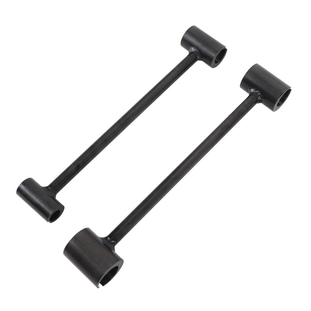 Pachet 2 Instrumente de Reglare Balama Ușă Construcție din Oțel Cap Dublu Îndoitore Goluri Balama Cheie de Reparare