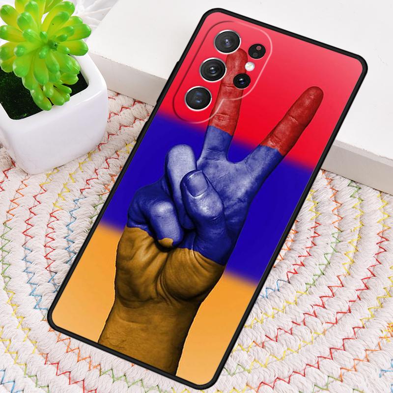 Armenia Armenians Flag Phone Case for Samsung Galaxy Note 10 Pro S26 Ultra S23 S24 FE S25 S21 S22 PLUS Shockproof Cove