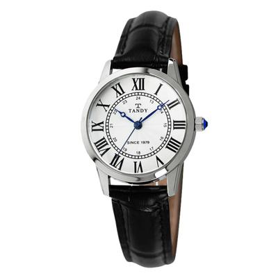 [TANDY] TANDY Classic Couple Leather Wristwatch Women's White T-1714