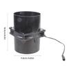 12CM 12V Changeable Exhaust Fan Kit With 2 Air Ducts Hydraulic Bearing For Smog Removal In Workshops Pet Houses