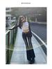 YC& American Retro Low-Rise Flare Jeans - Versatile, Stretch, Slimming & Flattering for Women with Extended Length
