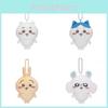 Adorable Japanese Style Plush Toy Keychain Cute Cartoon Animal Soft Pp Cotton Stuffed