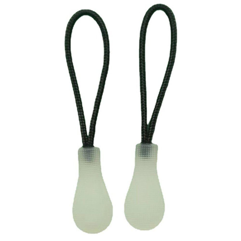 Clothing Bags Clip Buckle Zipper Pull Cord Rope Pullers Zip Puller Replacement Ends Lock Zips
