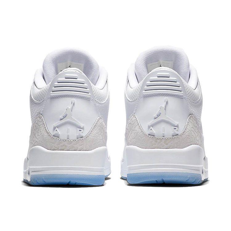 Jordan 3 Retro 'Pure White' 2018 136064-111