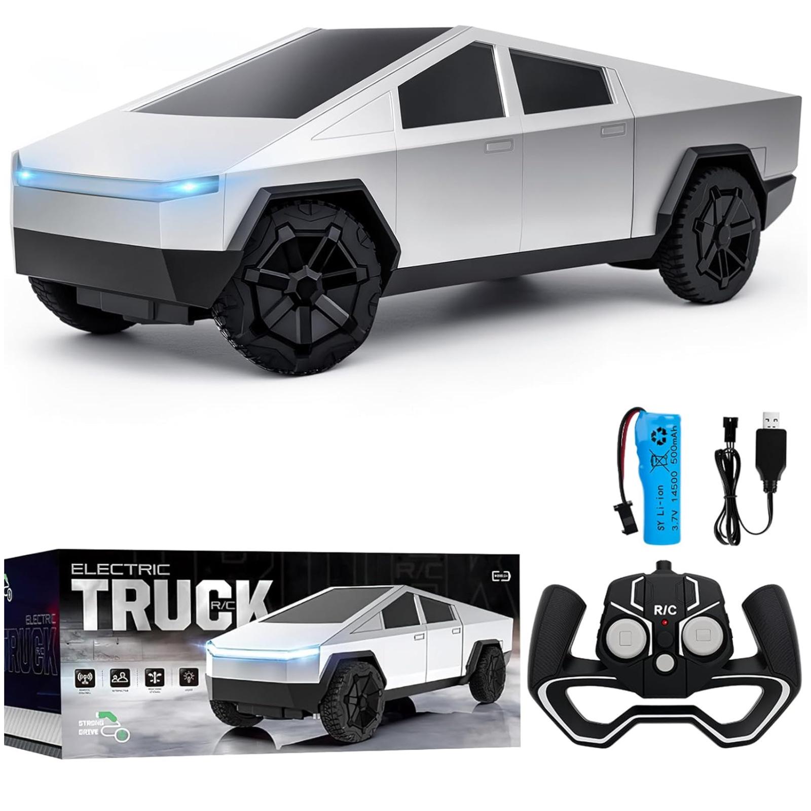 Simulation Pickup Toy For Cyber Pickup Children s Simulation 2.4G Remote Control Car Electric Racing Toy Boy Gift
