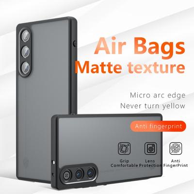 Case for ZTE Red Magic 10 Air Matte Clear Phone Cover for ZTE Red Magic 10 Pro+ 9spro Plus 8pro Acrylic PC + TPU Shockproof Bumper