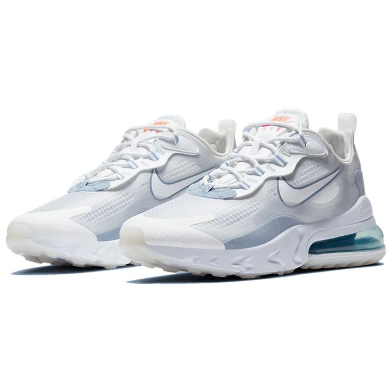 Nike Air Max 270 React White Pure Platinum Sneakers Casual Shoes CT1265-100