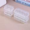10Pcs 3ML/5ML 10-Slot Vial Storage Case Plastic Clear Microtube Storage Box Stackable Freezer Tube Box Diabetic Supplies