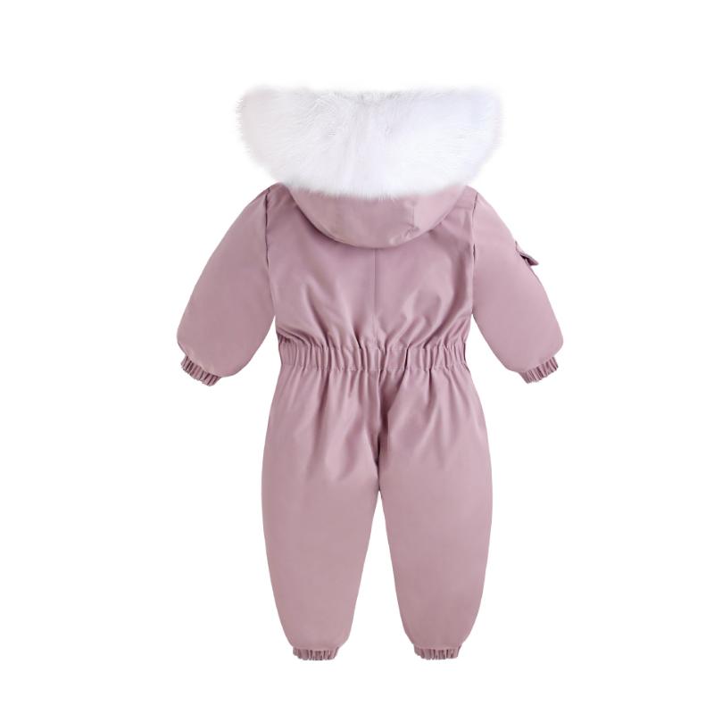 Children's Winter One-piece Clothes Baby Clothes Outdoor Cotton Clothes Thick Warm Coat