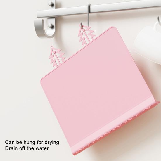 Küçük Çocuklar İçin Silikon Masa Örtüsü Yumuşak Kaymaz Bebek Masa Örtüsü Diş Çıkarma Masa Kenarı Koruyuculu Bebek Yemek Masası Oyun Masası Koruyucu Mat