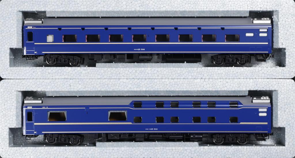 KATO HO gauge 24 series sleeper express Hokutosei Orone 25Orohane 25 2-car set 3-531 Railway model passenger car