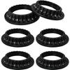 6PCS E26 Light Socket Rings, Lamp Shade Collar Ring, Lock Socket Replacement Adapter Ring, Retainer Rings for Light Fixtures