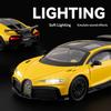1/24 scale Bugatti Chiron alloy die-cast car model simulation children's toy sports car collection ornaments boy gift