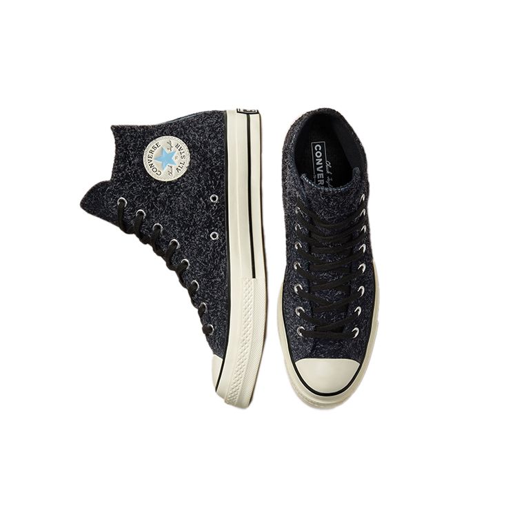 Converse Chuck 70 Suede High Seasonal Culoare - Negru Unisex Adidași Egret 172144C