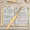New Design Rose Gold Slanted Tip Eyelash Clip and Eyebrow Comb Tweezers Stainless Steel Beauty Tools