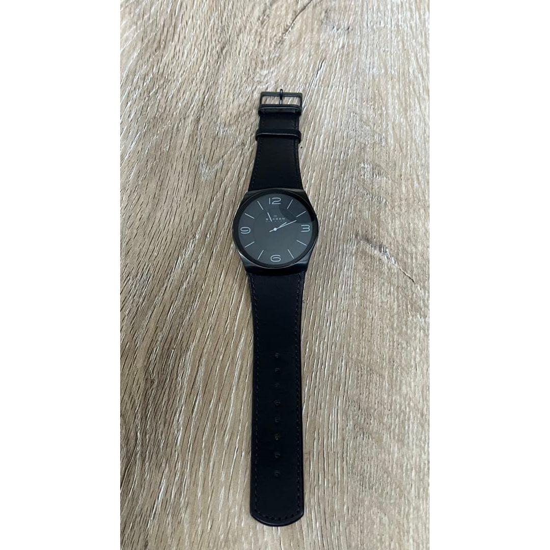 Used SKAGEN watch black SKW6043